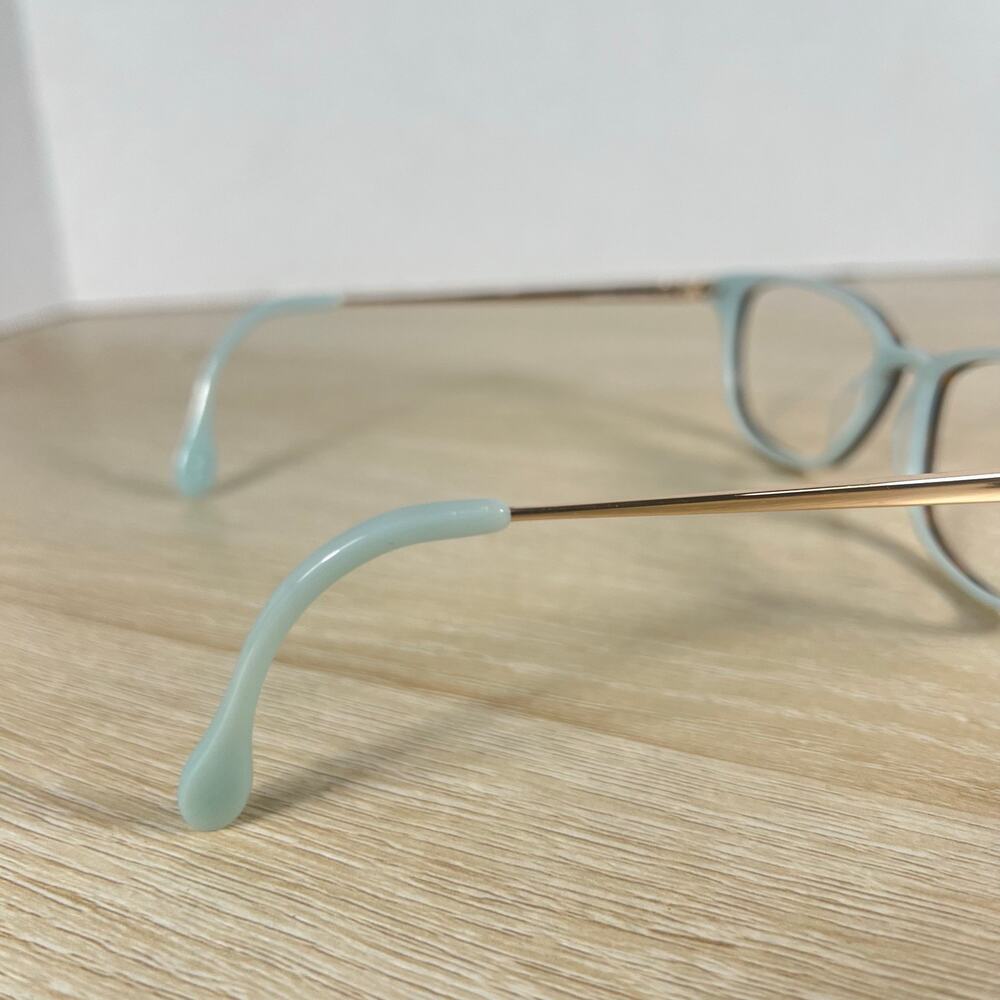 Lilly Pulitzer TO Faye Eyeglasses Tortoise Ice Blue Gold Flex Hinge 49-15-135 - Picture 3 of 10